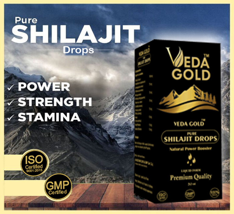 Shilajit Liquid Himalaya Veda Gold Pure Shilajit Drops Liquid Form